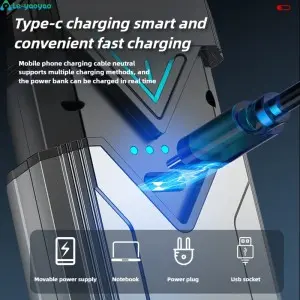 Multifunctional Multi-light Source USB Charging Work Emergency Light