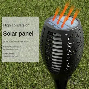 LED Decoration Light Classic Solar Flame Lamp  Garden Festival lights