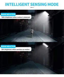 W779B series remote control waterproof high lumen night solar light