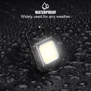 Hot selling rechargeable aluminum alloy COB Keychain light
