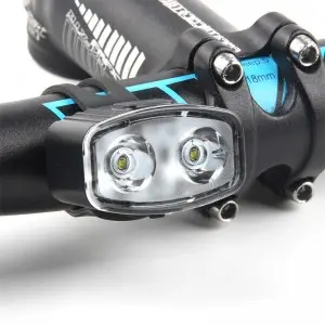 Riding headlights red warning taillights LED waterproof bicycle lights