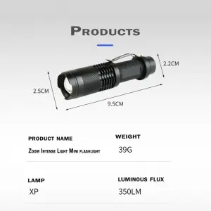 Zoom Mini Flashlight