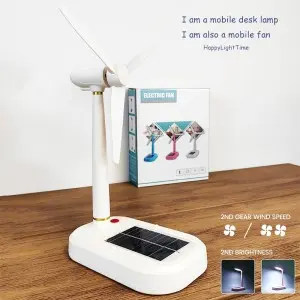 New multifunctional desk lamp rechargeable fan LED night light