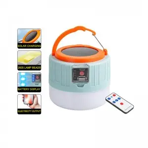 Solar charging USB emergency waterproof light bulb camping light