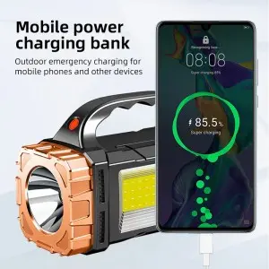 Bright and portable dual head solar powered lighting  lamp