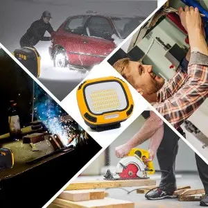 W898 Series Lightweight Multifunctional Rechargeable Electric Display Work Light