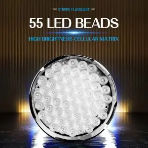 Super Bright Aluminum Alloy EDC Portable Rechargeable LED Flashlight