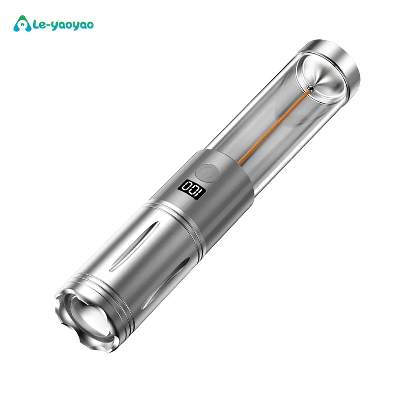 New Multi Three in One Aluminum Alloy Body Portable Camping LED Light