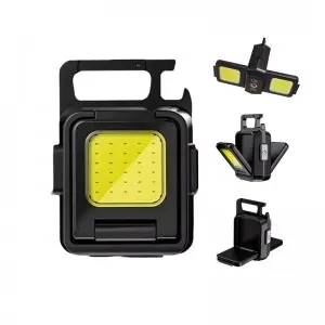 Compact keychain light suitable for camping and emergency situations