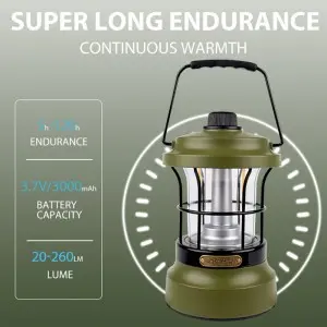 C-type outdoor portable retro tent light fixture waterpr camping light