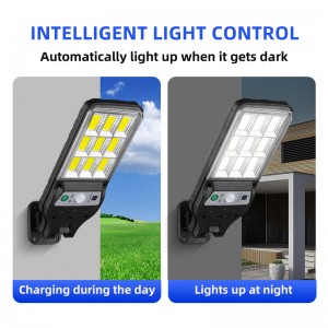 best-selling waterproof PIR motion sensors solar LED street lights