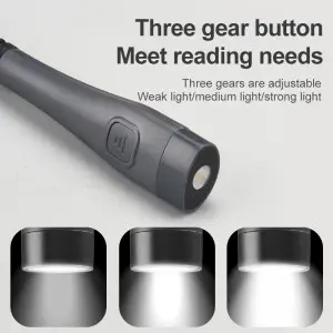 Comfortable Wear 3 Adjustable LED Neck Book Light