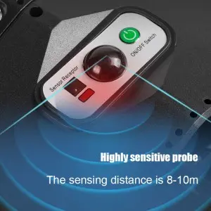 W779B series remote control waterproof high lumen night solar light