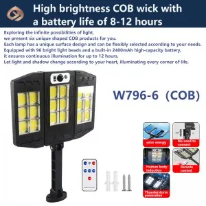 High quality solar motion sensor dimmable LED street lights