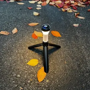 Mini Flashlight Waterproof Magnet Lantern with Tripod Camping Light