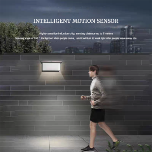 Solar Microwave Radar Light: 12Hrs Sensing, 8M/180° Detection