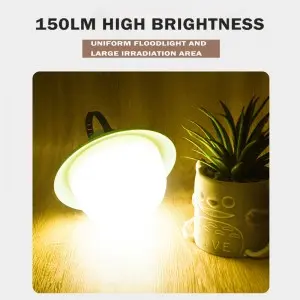 Simple emergency home stall charging camping light