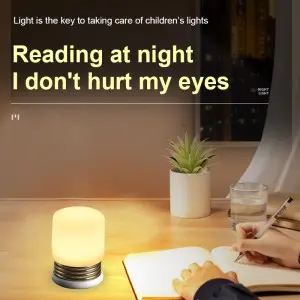 Warm Light Eye Care Sleep Customized USB Charging Cute LED Night Light