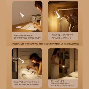 High grade multifunctional charging emergency flashlight desk lamp