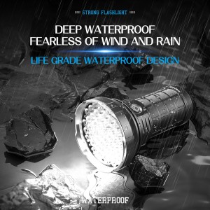 Super Bright Aluminum Alloy EDC Portable Rechargeable LED Flashlight
