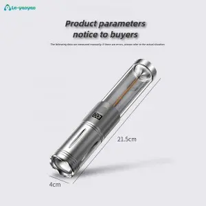 New Multi Three in One Aluminum Alloy Body Portable Camping LED Light
