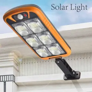 Outdoor LED Solar Home Garden High Quality Human Body Sensor With Remote Control Wall Light