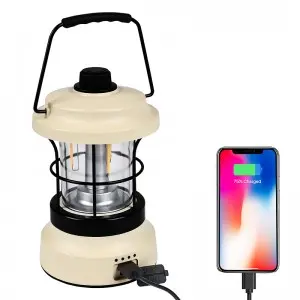 C-type outdoor portable retro tent light fixture waterpr camping light
