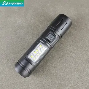 Multifunctional Mini Strong Light Rechargeable Flashlight – Seven Light Modes