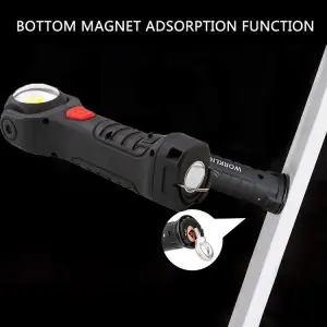 KXK06 Multifunctional Rechargeable 360-Degree Infinitely Rotatable Work Light
