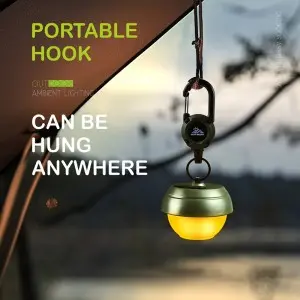 China New Portable Rechargeable Multifunctional Pine Cone Atmosphere Lamp
