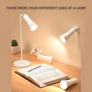 High grade multifunctional charging emergency flashlight desk lamp