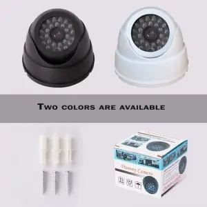 Household anti-theft 3AAA battery fake camera light