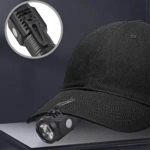 New pocket plastic flashlight with magnet at the tail 5-mode mini flashlight