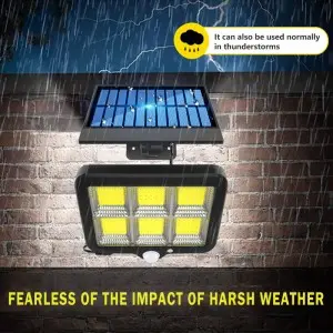 Solar gate light Security Lamps COB LED Induction Sensor solar light