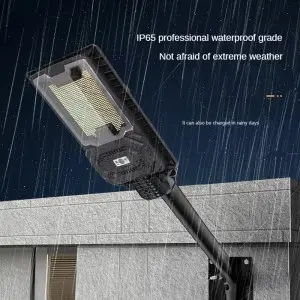W7115 High Lumen Outdoor Remote Control Waterproof Home Solar Induction Street Light