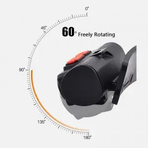 Mini waterproof charging with 6 lighting modes for led headlight
