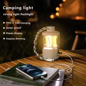 Camping equipment multifunctional minimalist LED camping light