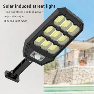 sensor 3-mode waterproof courtyard safety wall lamp Led solar light