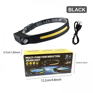 The most popular sensing silicone COB headlights