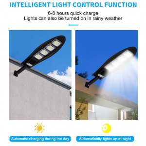 W779B series remote control waterproof high lumen night solar light