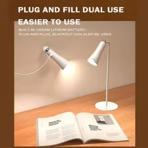 High grade multifunctional charging emergency flashlight desk lamp