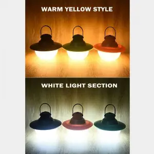 Simple emergency home stall charging camping light