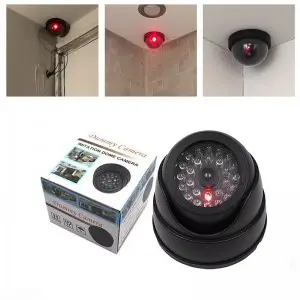 Household anti-theft 3AAA battery fake camera light