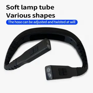 LED waterproof charging fashionable running neck reading light