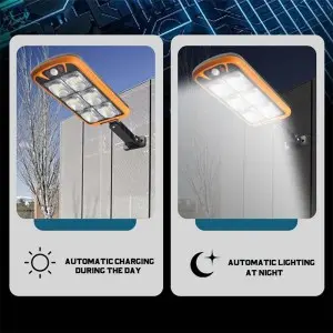Outdoor LED Solar Home Garden High Quality Human Body Sensor With Remote Control Wall Light